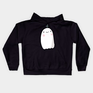 Cute Ghost drawing Kids Hoodie